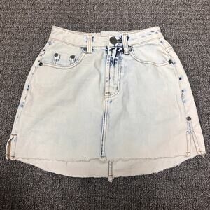 One Teaspoon Skirt Womens Size 22 Acid Wash High Waist 2020 Mini‎